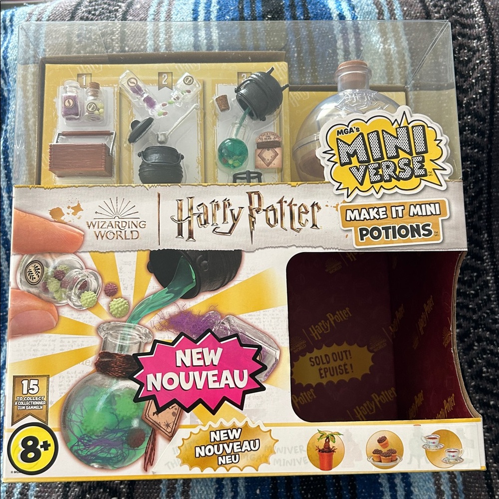 Miniverse Harry Potter Potions Display Box Only